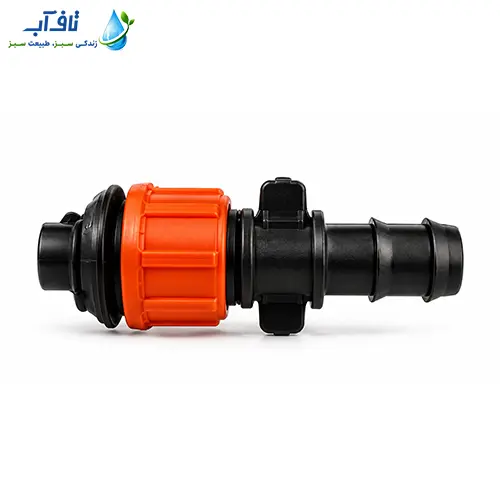 agro-ag205-16mm-to-layflat-connector رابط ۱۶ به لیفلت آگرو مدل AG205