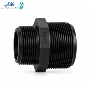 مغزی دنده‌ای پلیمری مشکی آگرو AG320 سایز ۲٫۵ اینچ